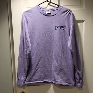 Port and Company Lavender Long Sleeve Tee